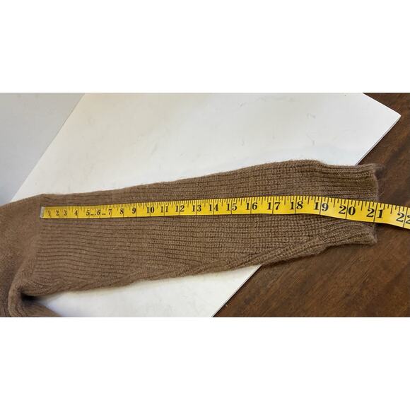 Alps Vintage Nordic Wool Sweater – Women’s M, Caramel - Picture 6 of 8